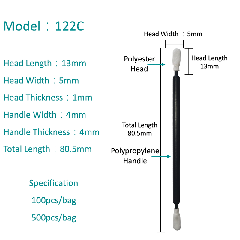 SW-122C مسحة الرغوة الخالية من الرأس من SW-122C